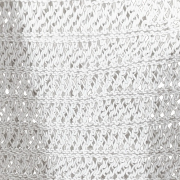 J. MCLAUGHLIN Linna Sleeveless Open Cardigan Sweater Vest Bright White size M - Picture 6 of 8